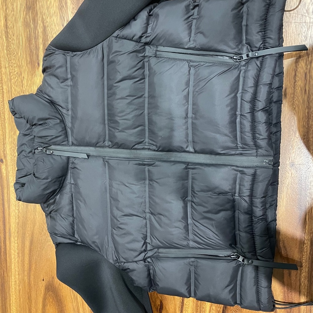 Sleek Black Quilted Jacket